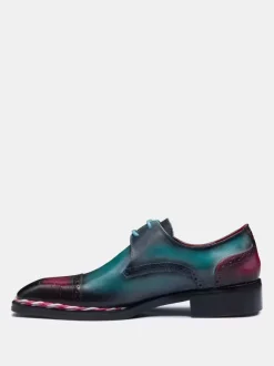 Chaussures de mariage à lacets faites main Debby pour hommes