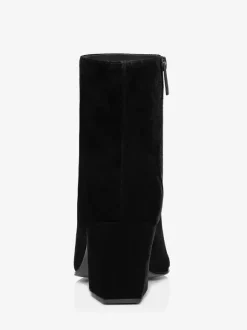 Chaussures Habillées Homme Élégant Bout Pointu Strass Slip-On Daim Cuir