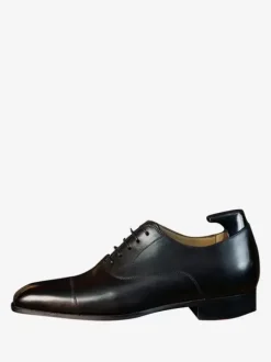 Chaussures habillées pour homme chaussures de mariage formelles en cuir à bout carré de qualité