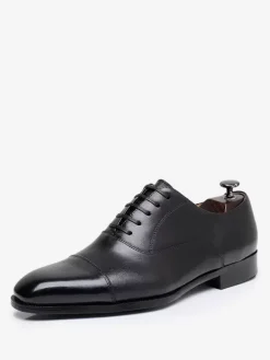 Chaussures habillées pour hommes élégantes à bout pointu en cuir pour bal de promo chaussures de mariage formelles Oxford
