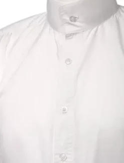 Chemise Opéra rétro blanche coton Déguisements Halloween