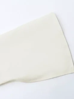 Chemisier péplum élégant et ajusté pour femme - Blouse vintage à manches cloche et taille nouée - Top chic Y2K pour un rendez-vous romantique au printemps 2026