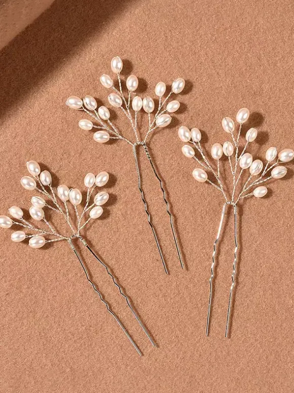 Coiffe de mariage en métal accessoires pour cheveux pour mariée