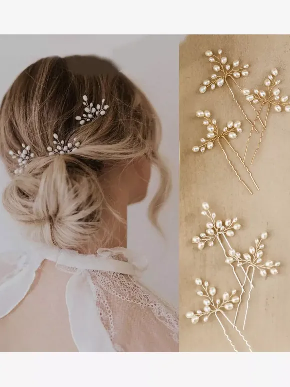 Coiffe de mariage en métal accessoires pour cheveux pour mariée