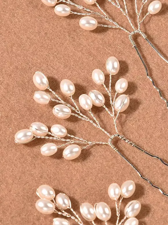 Coiffe de mariage en métal accessoires pour cheveux pour mariée