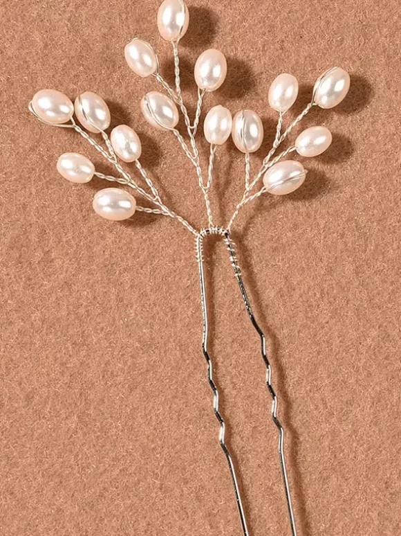 Coiffe de mariage en métal accessoires pour cheveux pour mariée