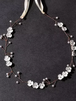 Coiffes de mariage Accessoires de cheveux en métal pour la mariée
