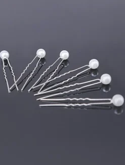 Coiffure épingle à cheveux sous forme de perle