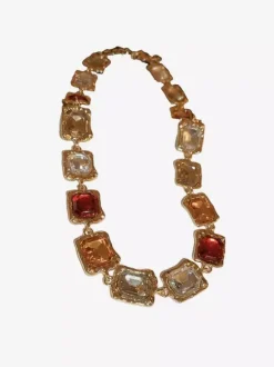 Collier en métal chaîne à maillons style européen 40-45 cm bijou décontracté pour adulte et fille.