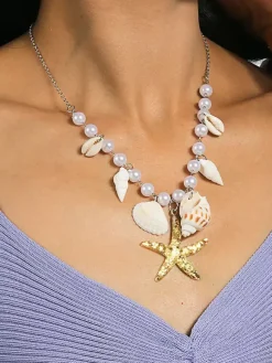 Collier Métal Quotidien Simple Adulte Femme Bijoux accessoires