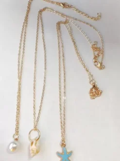 Collier Perle Plage Bijoux Femme Adulte