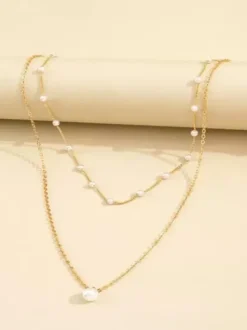 Colliers de mariage Or Collier de mariage en or