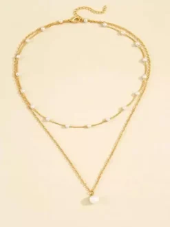 Colliers de mariage Or Collier de mariage en or