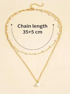 Colliers de mariage Or Collier de mariage en or