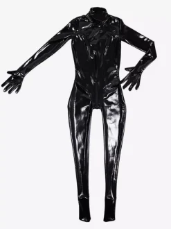 Combinaison en cuir verni Zentail pour femme en latex et ammoniaque