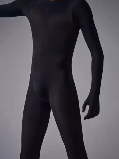 Combinaison zentai en velours de soie collants transparents sans coutures combinaison sexy tout-en-un pour homme