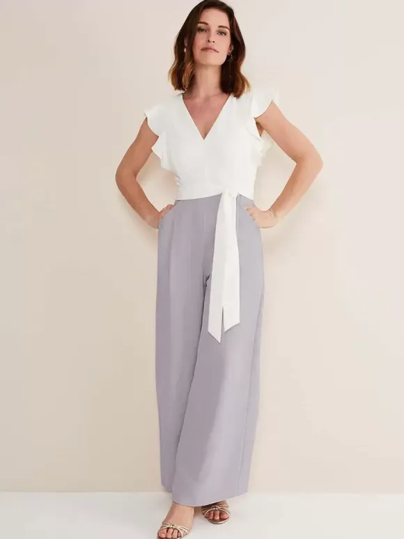 Combinaison de mariage tenue de mère de mariée combinaison sans manche col v
