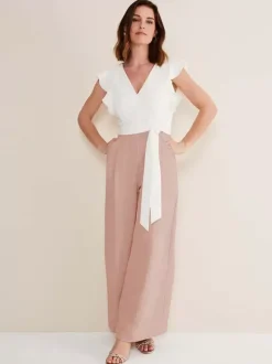Combinaison de mariage tenue de mère de mariée combinaison sans manche col v