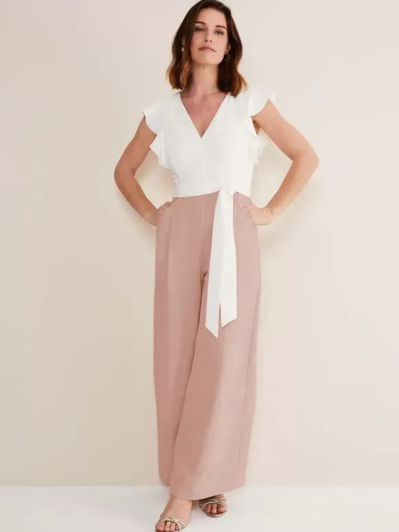 Combinaison de mariage tenue de mère de mariée combinaison sans manche col v