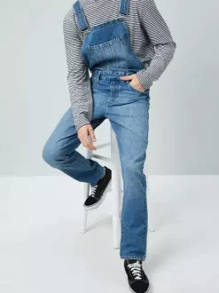 Combinaisons en jean pour hommes salopettes jeans de travail pantalons cargo