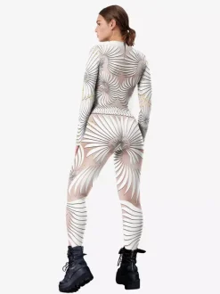 Combinaisons zentai motifs Halloween Combinaison imprimée 3D pour femme fermeture éclair dans le dos costume d'Halloween combinaison de danse intégrale pour femme