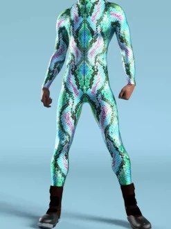 Combinaisons zentai motifs Halloween Combinaison mécanique Cyber Armor combinaison Cosplay Punk costume Steampunk fête d'Halloween spectacles costume Zentai cool pour hommes