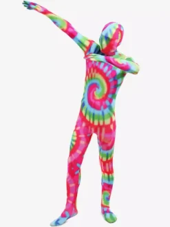Combinaisons zentai motifs Combinaison Zentai pour adulte en lycra et élasthanne à imprimé floral pour tout le corps