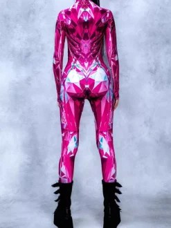 Combinaisons zentai motifs Halloween Combinaison zentai pour femme style punk hyun couleur