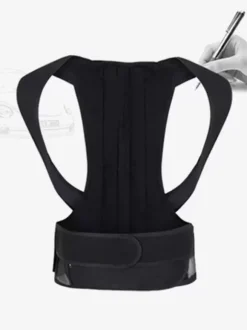 Correcteur De Posture Redresseur De Dos Réglable Support Dorsal Soutien Du Dos Adulte