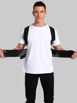 Correcteur De Posture Redresseur De Dos Réglable Support Dorsal Soutien Du Dos Adulte