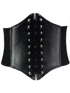 Corset classique Lolita Corset Synthétique Lacet Corset Lolita Déguisements Halloween