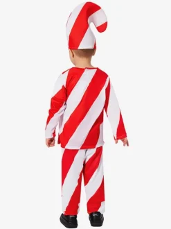 Cosplay De Noël Enfants Costumes De Bonbons De Noël Déguisement