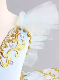 Costume de ballerine pour spectacle de ballet avec tutu de fée papillon