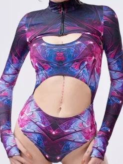 Costume de cosplay Zentai pour Halloween et Mardi Gras combinaison moulante Zentai