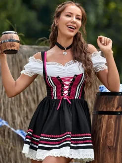 Costume De Femme De Chambre Servante Robe Femme Déguisement Sexy