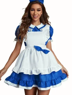 Costume De Femme De Chambre Robe Pour Femme Déguisement Sexy Servante