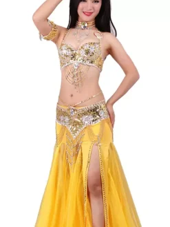 Costume de danse du ventre pour femme ensemble de 5 pièces