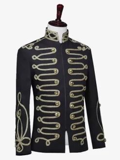 Costume de palais pour hommes tenue de spectacle sur scène Costumes rétro à manches longues