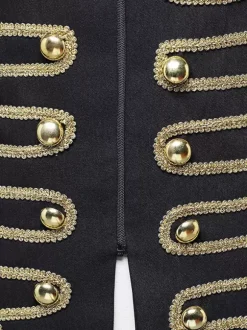 Costume de palais pour hommes tenue de spectacle sur scène Costumes rétro à manches longues