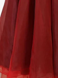 Costumes De Danse De Salon Manches Longues Robe Noir Rouge Femmes Élégantes Robe En Lycra Spandex Strass Robe De Danse