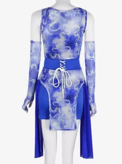 Costumes de danse Jazz pour femmes gants en mousseline de soie Lycra Spandex collants vestimentaires vêtements de danse