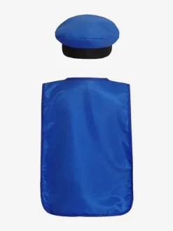 Costumes Déguisement Halloween Pour Enfants Bleu Ensemble Sac Gilet Chapeau 3 Pièces Pour Enfant