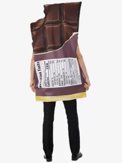 Costumes d'Halloween de Noël Café Marron Unisexe Combinaison drôle Polyester Combinaison Costumes de vacances