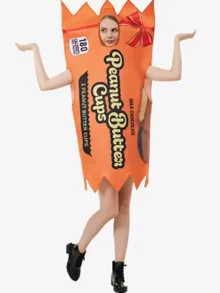 Costumes d'Halloween de Noël Café Marron Unisexe Combinaison drôle Polyester Combinaison Costumes de vacances