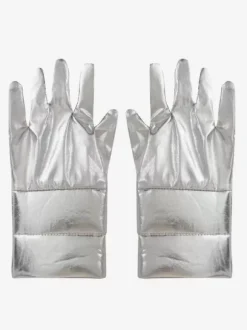 Costumes d'Halloween pour enfants Ensemble d'Halloween blanc Gants en polyester pour enfants Chapeau