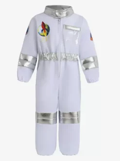 Costumes d'Halloween pour enfants Ensemble d'Halloween blanc Gants en polyester pour enfants Chapeau