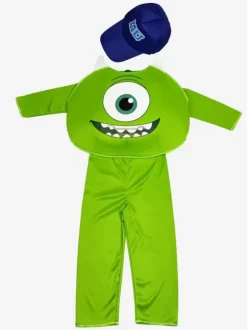 Costumes d'Halloween pour enfants Ensemble d'Halloween vert Manteau de chapeau en polyester pour enfants