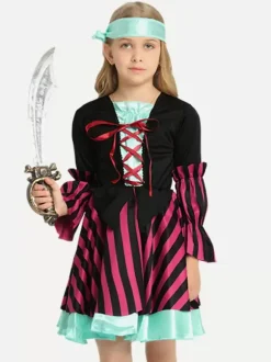 Costumes Marchandises de vacances Costumes de vacances Halloween Noir Fibre de polyester