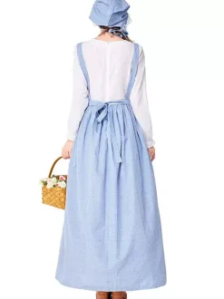 Costumes Robe Femme De Chambre Cosplay De Ménage En Coton Déguisements Halloween