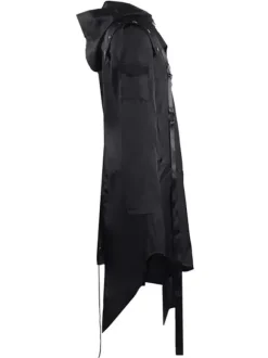 Costumes rétro Opéra homme noir Vintage manches longues uniforme pardessus Cosplay Halloween